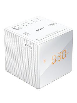 Sony Icf-C1 Clock Radio - White