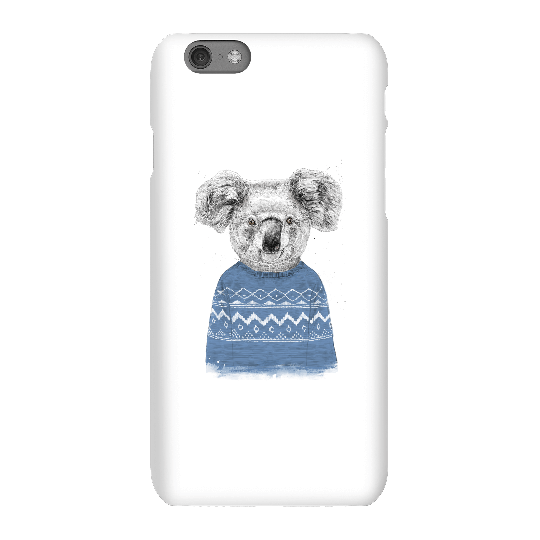 Balazs Solti Koala And Jumper Phone Case for iPhone and Android - iPhone 6S - Snap Case - Matte