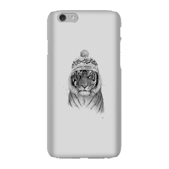 Balazs Solti Winter Tiger Phone Case for iPhone and Android - iPhone 6 - Snap Case - Gloss