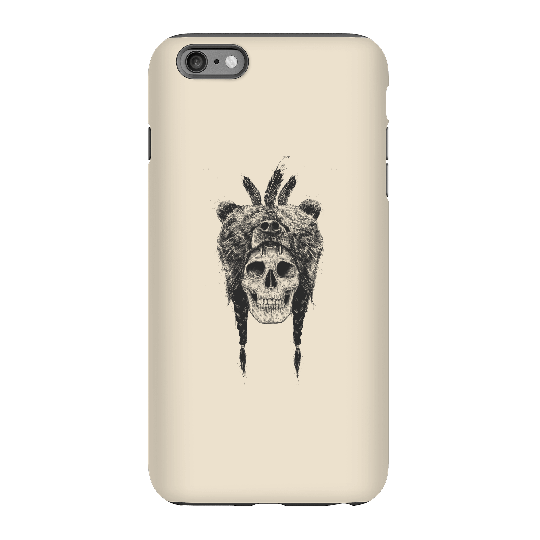 Balazs Solti Bear Head Phone Case for iPhone and Android - iPhone 6 Plus - Tough Case - Matte