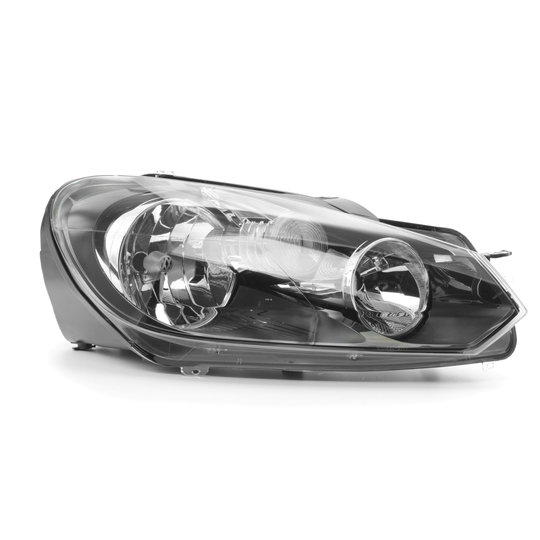 TYC Headlights VW 20-11777-05-2 5K1941006E,5K1941006H,5K1941006J Headlamp,Headlight 5K1941006L,5K1941006M,5K1941006P,5K1941006Q,5K1941006S