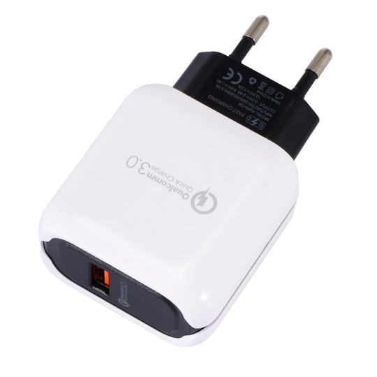 EU Q6 Quick Charger 3.0 USB Charger Power Adapter For Smartphone Tablet PC