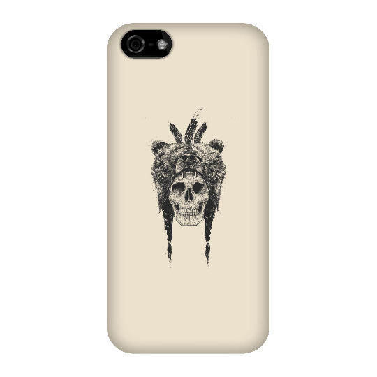 Balazs Solti Bear Head Phone Case for iPhone and Android - iPhone 5C - Snap Case - Gloss