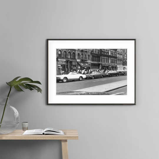 Street of New York - Picture Frame Photograph Print on Paper
