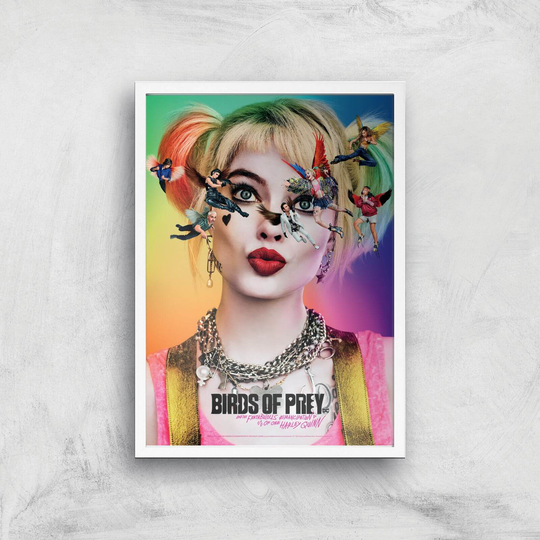 DC Birds Of Prey Giclee Art Print - A3 - White Frame
