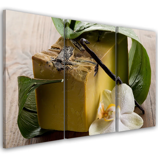 Canvas Print Orchid Leaf