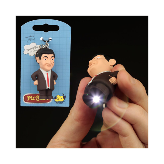 Talking Light and Sound LED Mr Bean Keyring