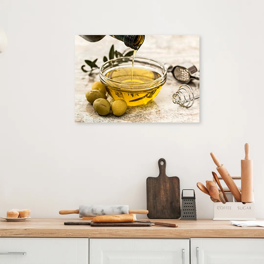 Canvas Print, Food And Drink Gold