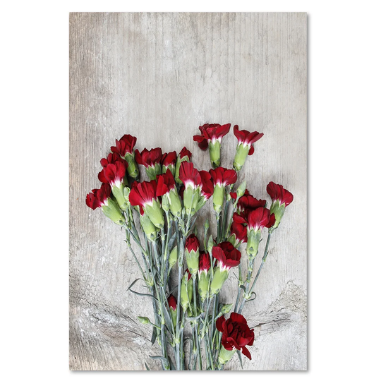 Canvas Print, Red Flowers 16430