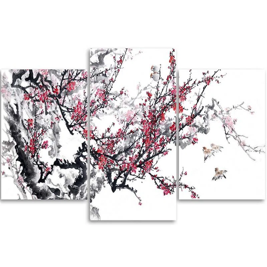 Canvas Print Cherry Blossom Japan Tree