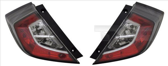 Combination Tail Light 11-14630-06-2 TYC 1114630062