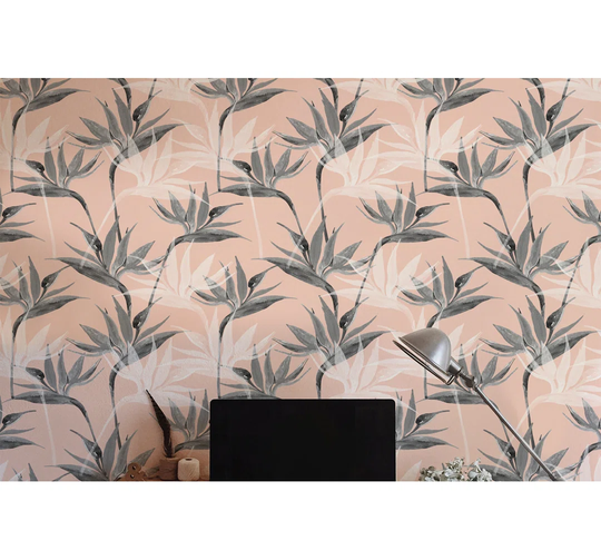 Arrielle Bird Paradise Girly Wallpaper
