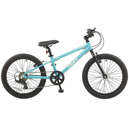 DeNovo Solar 20" Wheel Unisex Mountain Bike - Aqua