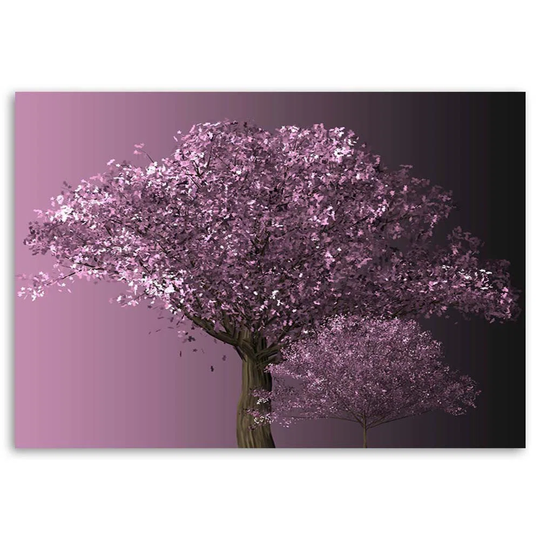 Canvas Print Purple Tree Nature