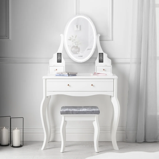 Fleshman Dressing Table Set with Mirror