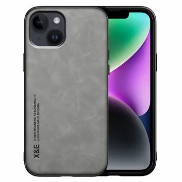 X&E Luckycase Series iPhone 14 Plus Hybrid Case - Grey
