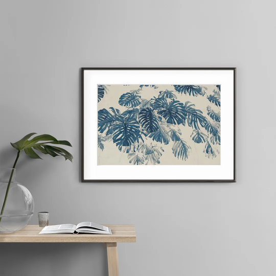 Monstera N°2 - Picture Frame Graphic Art Print on Paper
