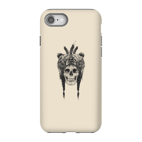 Balazs Solti Bear Head Phone Case for iPhone and Android - iPhone 8 - Tough Case - Matte