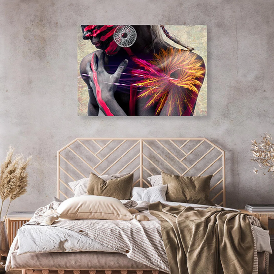 Canvas Print, Red Abstractions 16709
