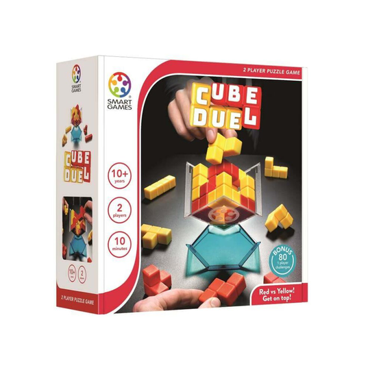SmartGames Cube Duel 3D Magnetic Puzzle Game Brain Teaser 80 Challenges 10 Years+