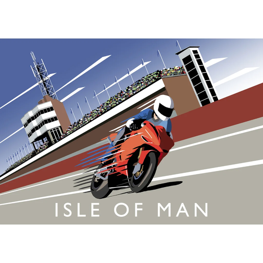 'Isle of Man 2' Graphic Art