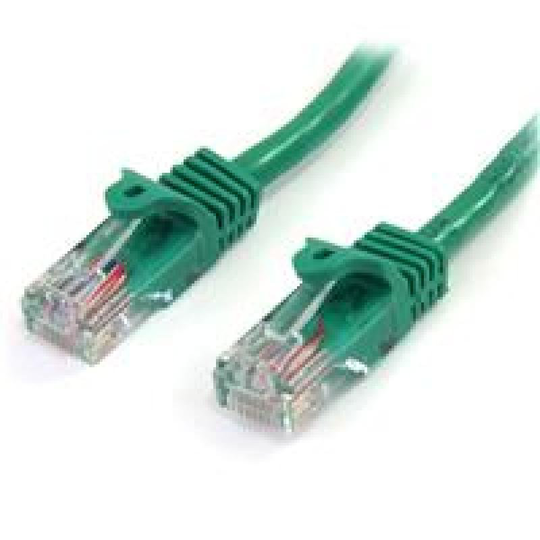 StarTech Cat5e Patch Cable With Snagless RJ45 Connectors 3M Green