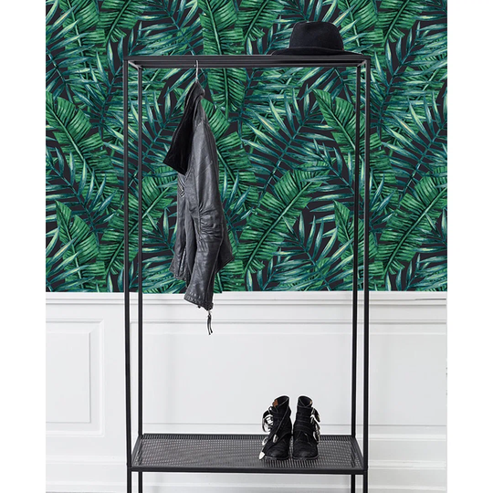 Walllpaper Roll 208X146cm Wallpaper Material With Print Mural Decoration Kitchen Livingroom Bedroom - Palm Leaves