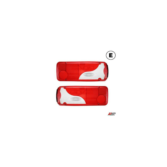 Rear Tail Light Lamp Lens Rh & Lh Pair For Mercedes Sprinter / Vw Crafter 06-13