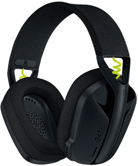 Logitech G435 LIGHTSPEED Wireless Gaming Headset - Black