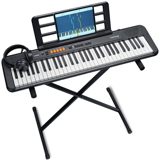 Casio CT-S100AD Keyboard, Stand and Headphones Bundle