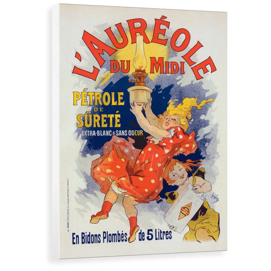 Poster for lAuréole du Midi by Jules Chéret - Advertisement Print