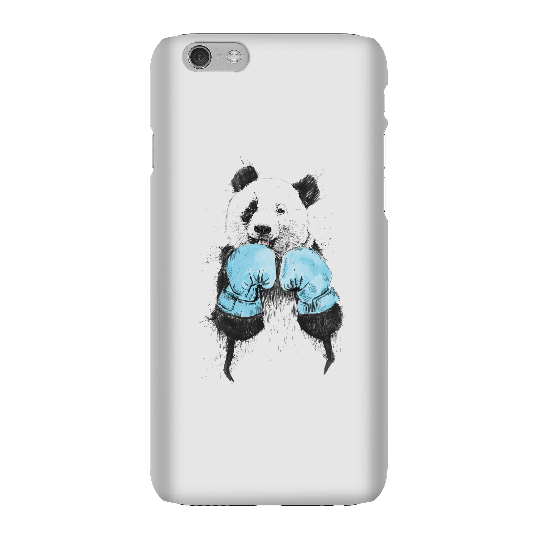Balazs Solti Boxing Panda Phone Case for iPhone and Android - iPhone 6 - Snap Case - Gloss