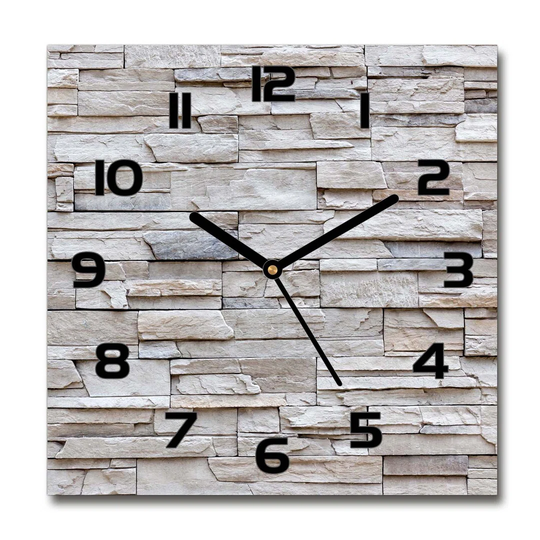 Josiana a Stone Wall Silent Wall Clock