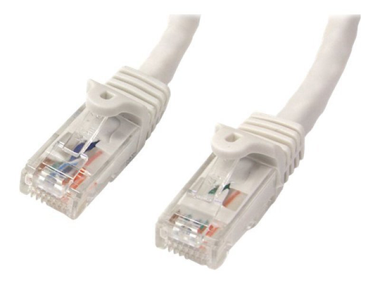 15m White Gigabit Snagless RJ45 UTP Cat6 Patch Cable - 15 m Patch Cord