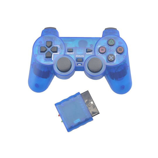 Wireless Controller Bluetooth - TRANSPARENT BLUE