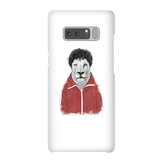 Balazs Solti Sporty Lion Phone Case for iPhone and Android - Samsung Note 8 - Snap Case - Matte