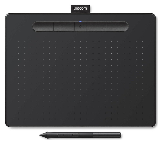 Intuos Comfort Plus PB Medium Graphics Tablet - Black