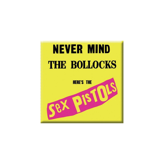 Sex Pistols Fridge Magnet: Never Mind The Bollocks - sex pistols never mind bollocks magnet fridge cv new