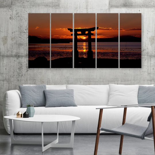 Torii Gate At Sunset