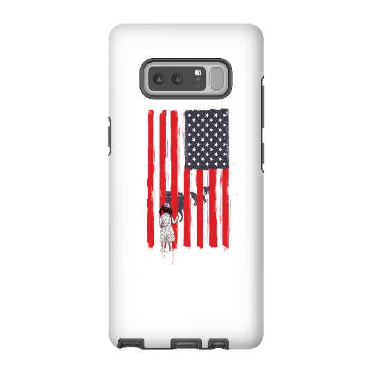 Balazs Solti USA Cage Phone Case for iPhone and Android - Samsung Note 8 - Tough Case - Gloss