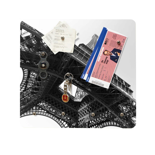 Paris Eiffel Tower Magnetic Wall Mounted Board