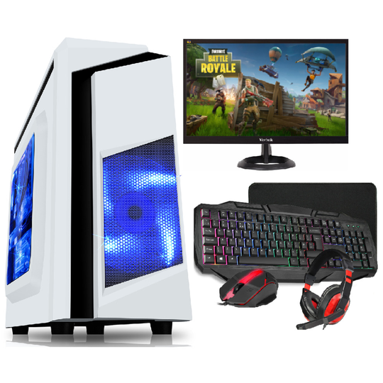 Fast gaming PC bundle - i5 8GB RAM 1TB GT730 2GB F3 white