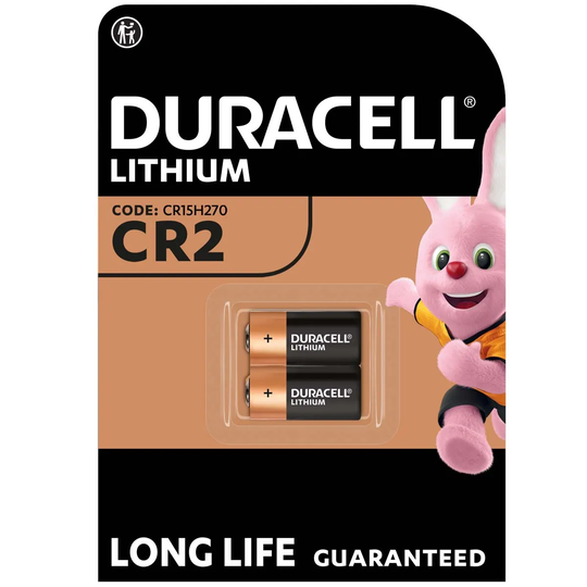 Duracell CR2 Ultra Photo Lithium Camera Batteries - 2 Pack