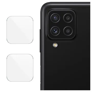 Imak HD Samsung Galaxy A22 4G Camera Lens Tempered Glass Protector - 2 Pcs.