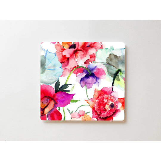 Backlight Motive Wall Picture Painting Floral Magnetic Cork Board