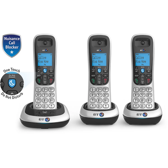 Bt 2200 Cordless DECT Phone with Nuisanace Call Blocker - Trio