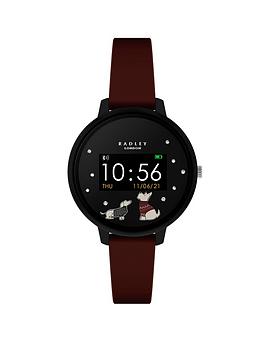 Radley Series 3 Smart Ladies Merlot Silicone Strap Watch