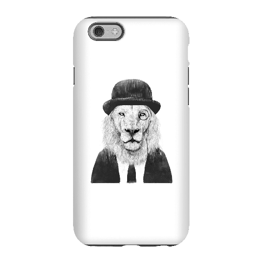 Balazs Solti Monocle Lion Phone Case for iPhone and Android - iPhone 6S - Tough Case - Gloss