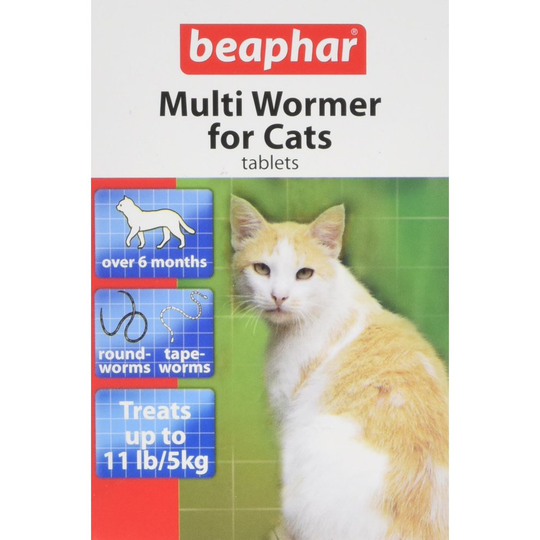 Beaphar Multiwormer Tablets for Cats