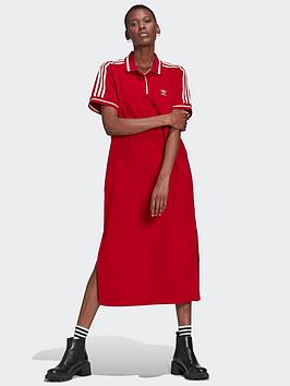 Adidas Originals Thebe Magugu Reg Dress - Red